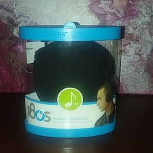 Mens 180s Behind the head Ear Warmers w/ headphone